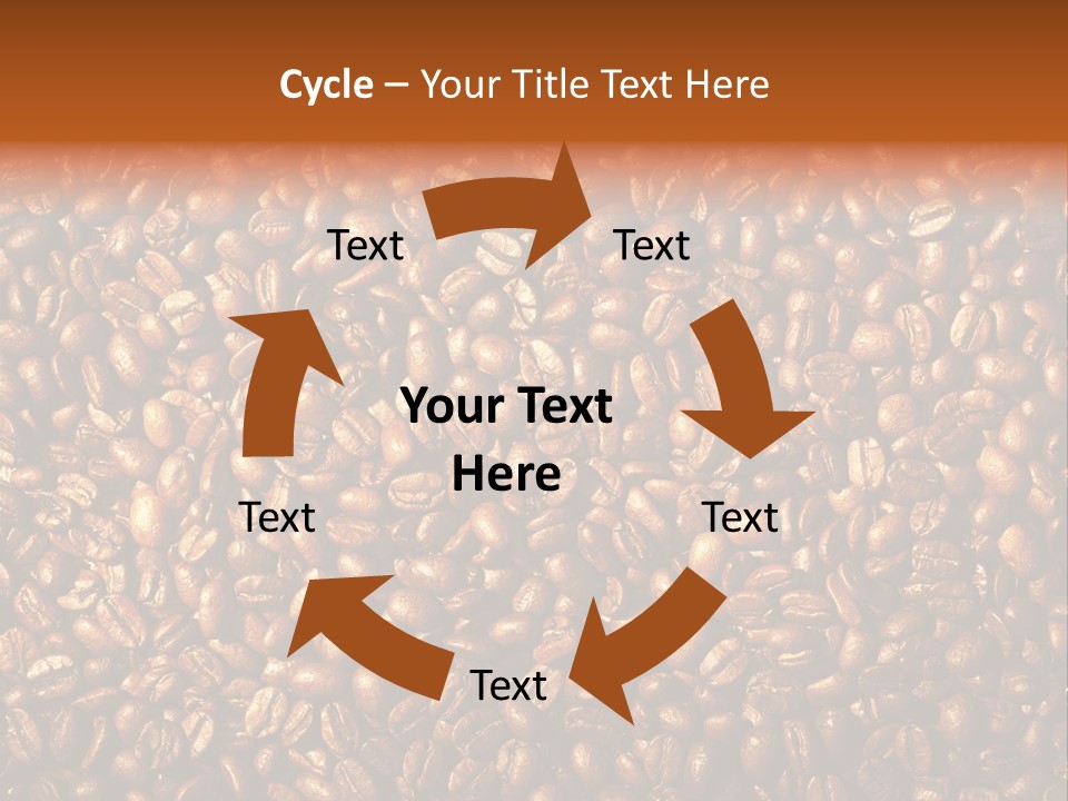 Nobody Caffeine Black PowerPoint Template