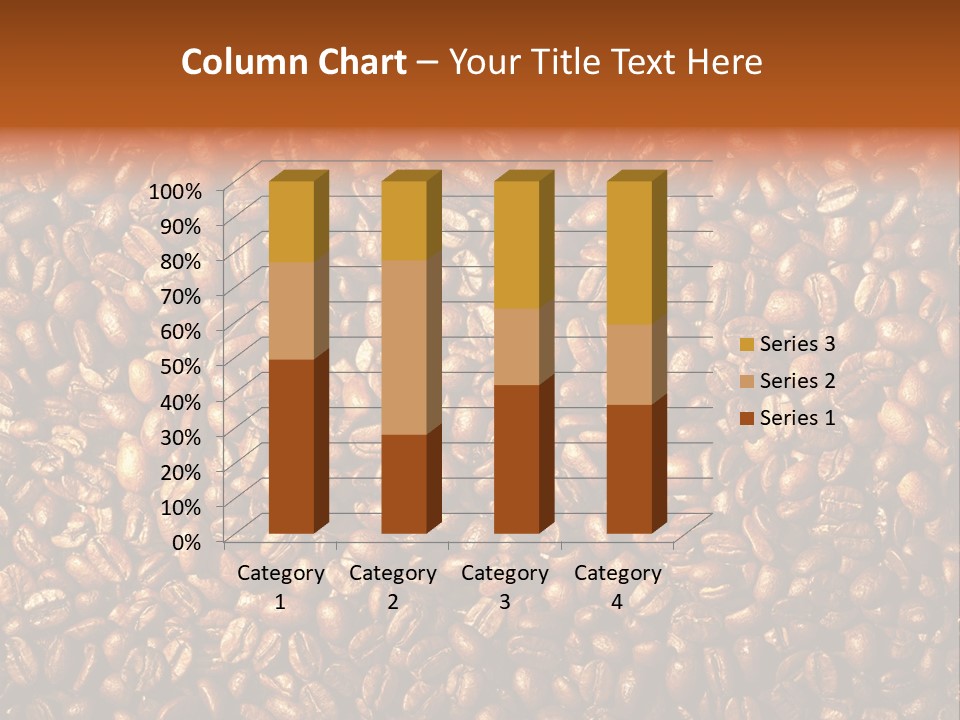 Nobody Caffeine Black PowerPoint Template