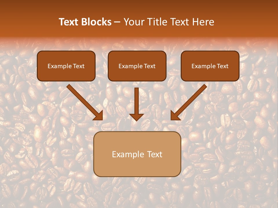 Nobody Caffeine Black PowerPoint Template