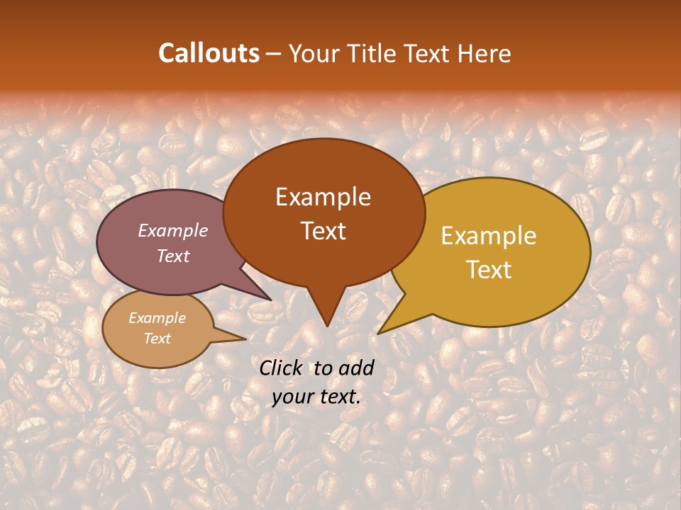 Nobody Caffeine Black PowerPoint Template