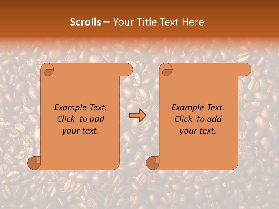 Nobody Caffeine Black PowerPoint Template