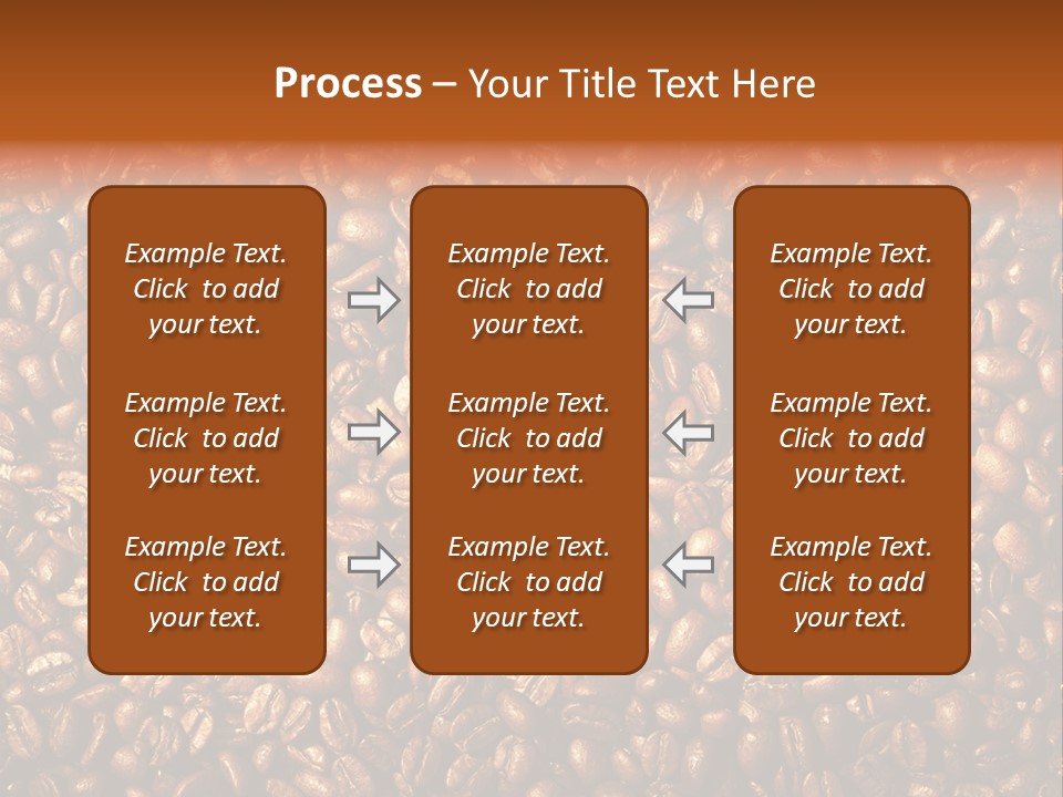 Nobody Caffeine Black PowerPoint Template