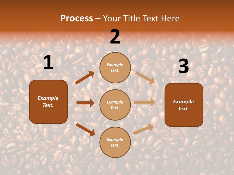Nobody Caffeine Black PowerPoint Template