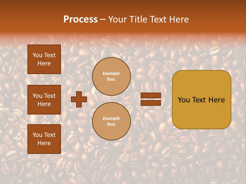 Nobody Caffeine Black PowerPoint Template