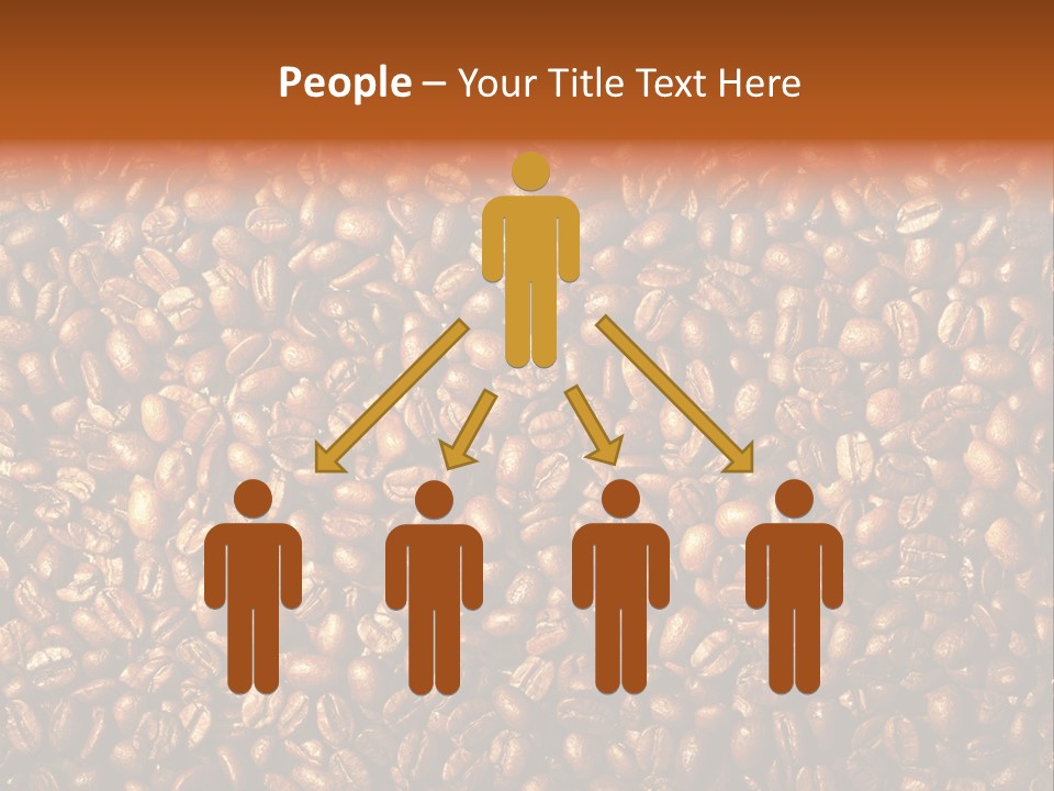 Nobody Caffeine Black PowerPoint Template