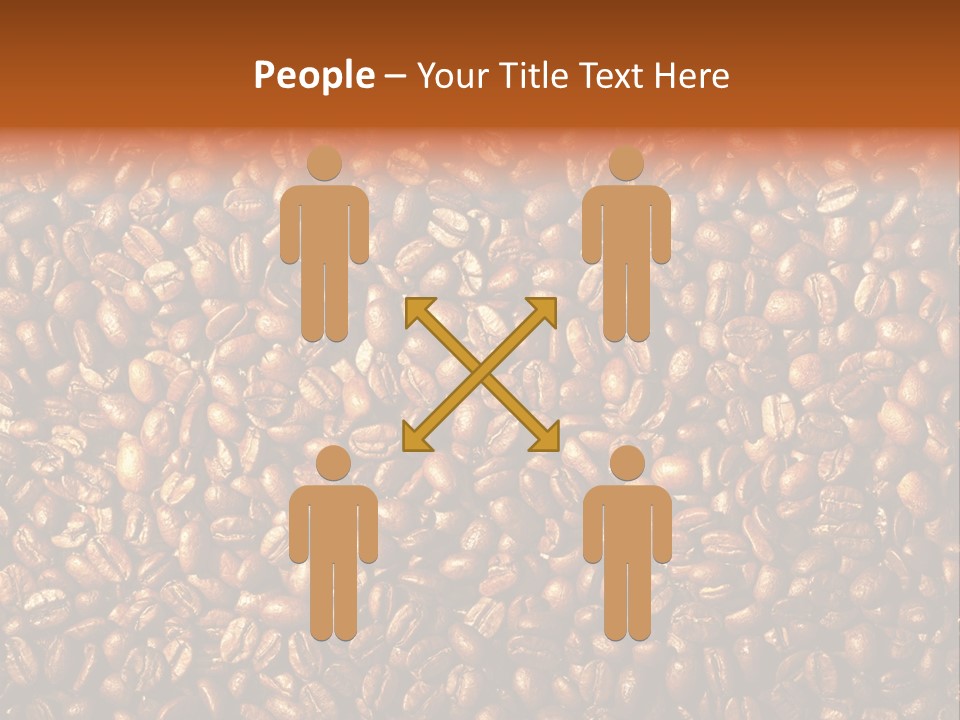 Nobody Caffeine Black PowerPoint Template