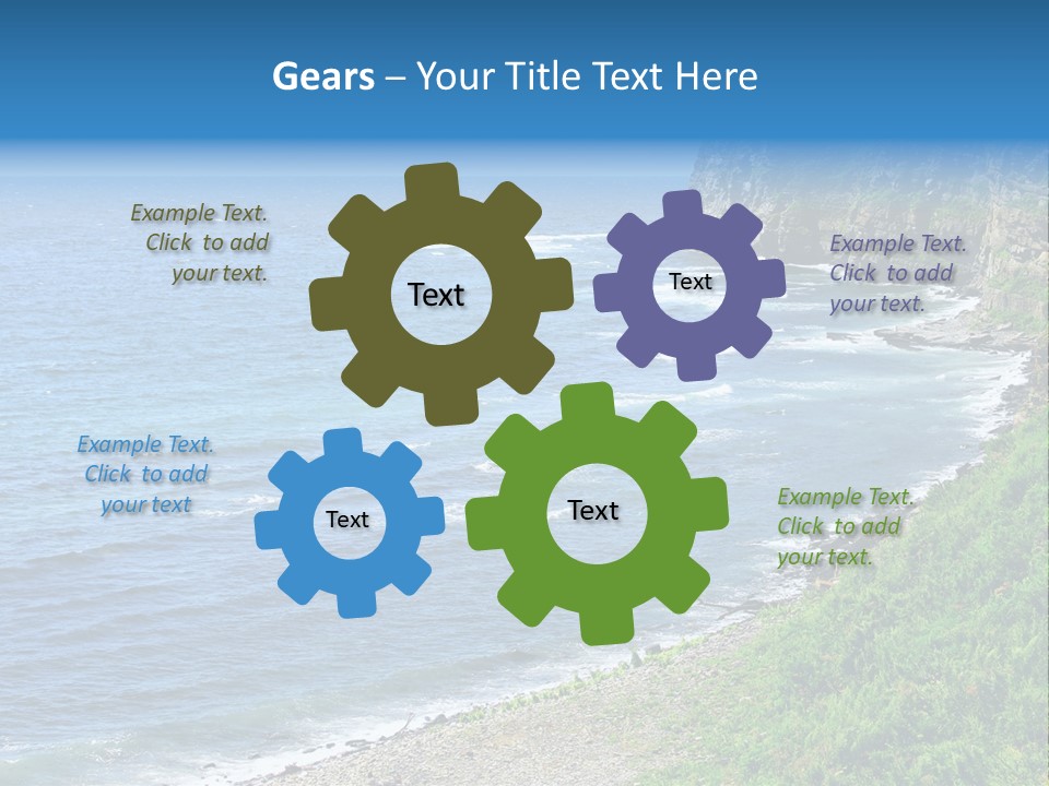 Sunny Relax Green PowerPoint Template