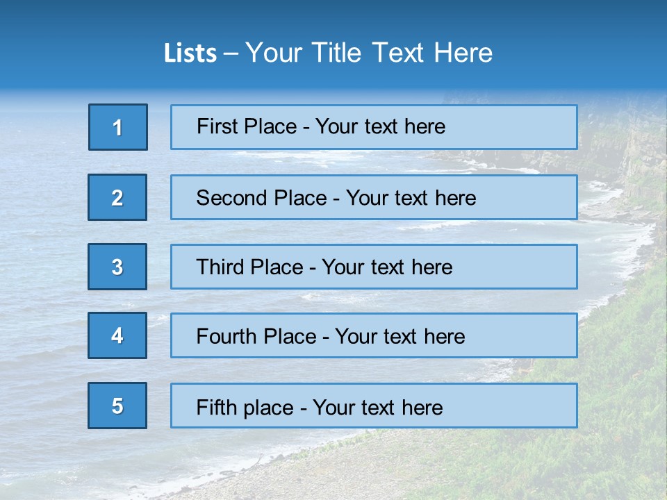 Sunny Relax Green PowerPoint Template