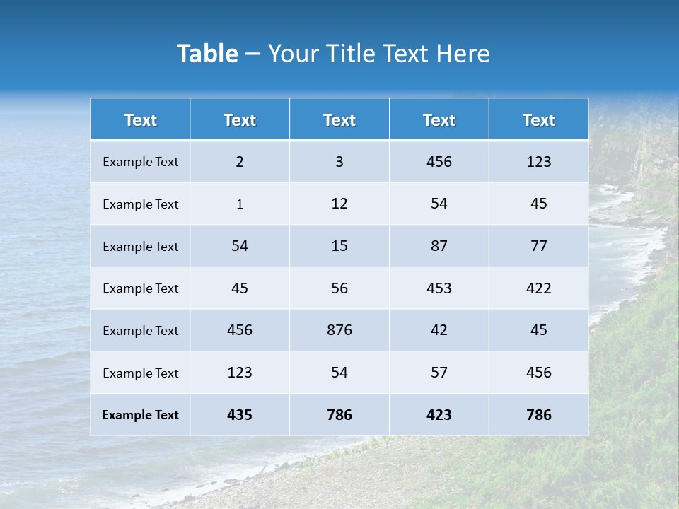 Sunny Relax Green PowerPoint Template