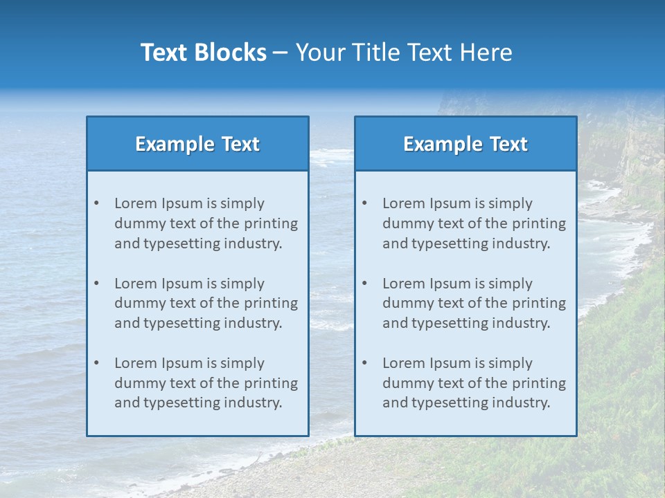 Sunny Relax Green PowerPoint Template