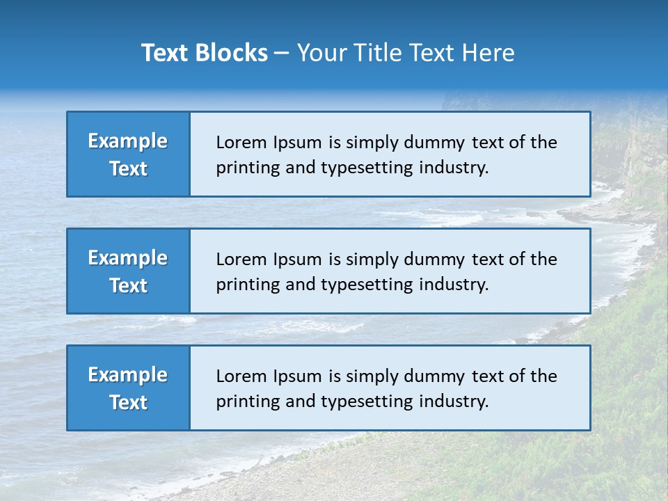 Sunny Relax Green PowerPoint Template