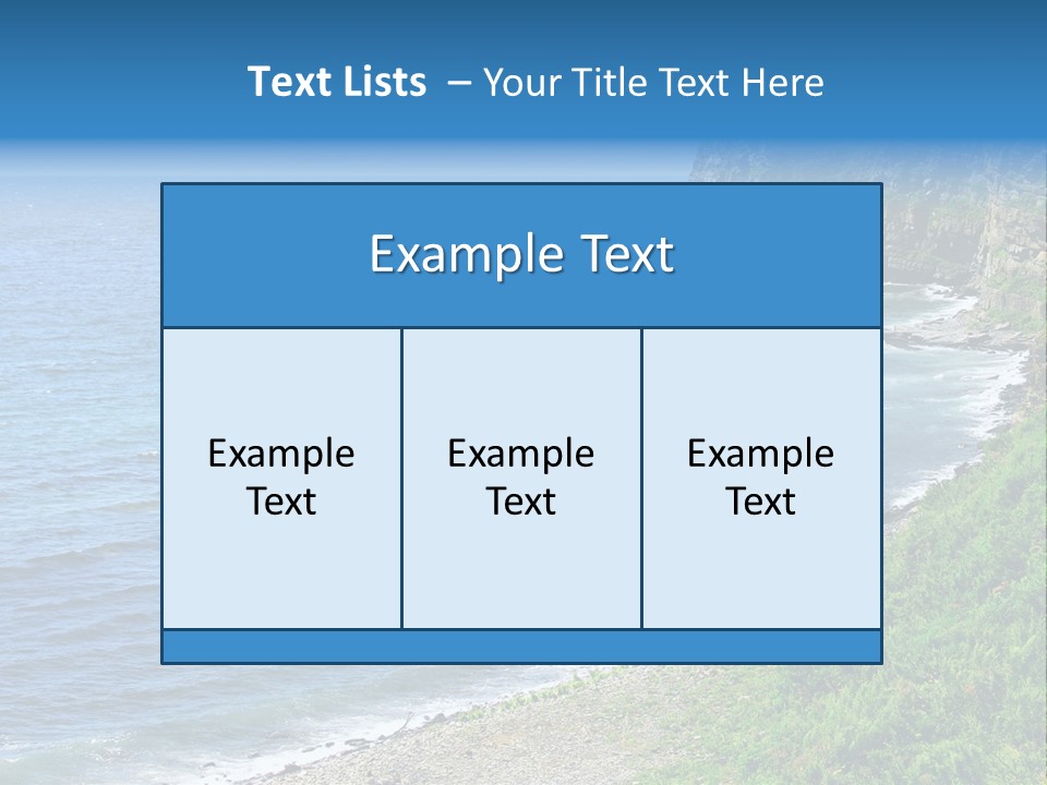 Sunny Relax Green PowerPoint Template