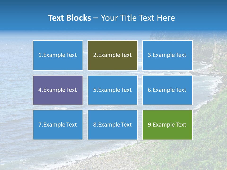 Sunny Relax Green PowerPoint Template