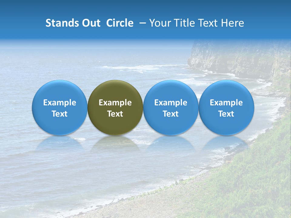 Sunny Relax Green PowerPoint Template