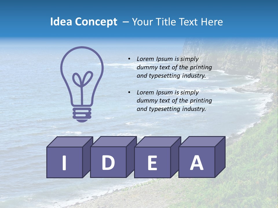 Sunny Relax Green PowerPoint Template