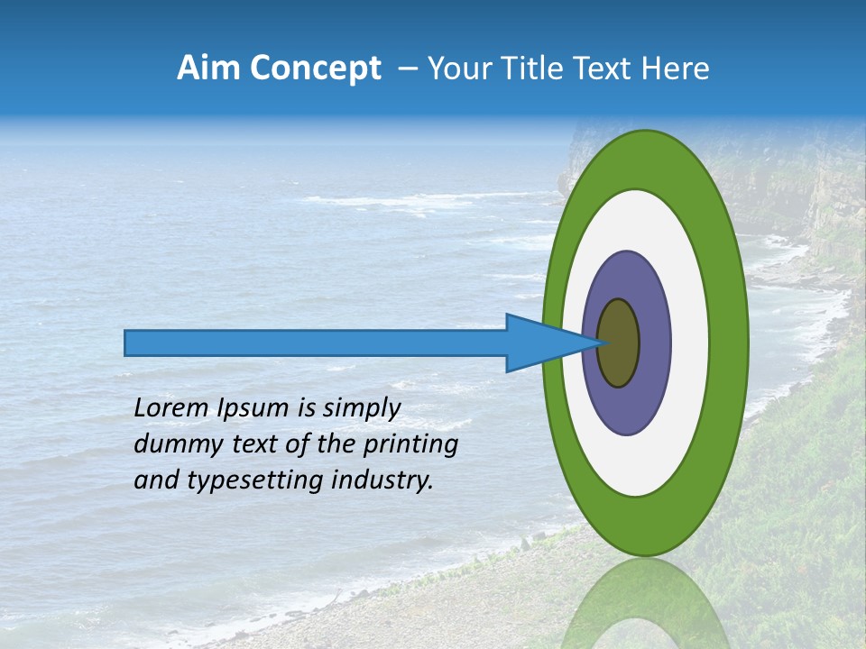 Sunny Relax Green PowerPoint Template