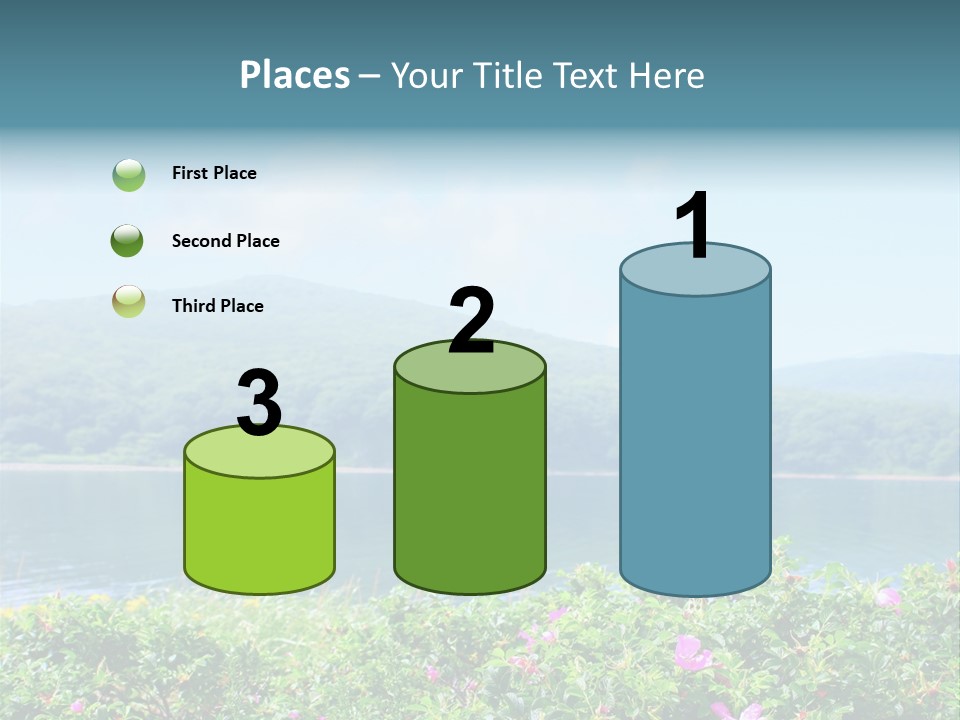 Landscape Green Scene PowerPoint Template