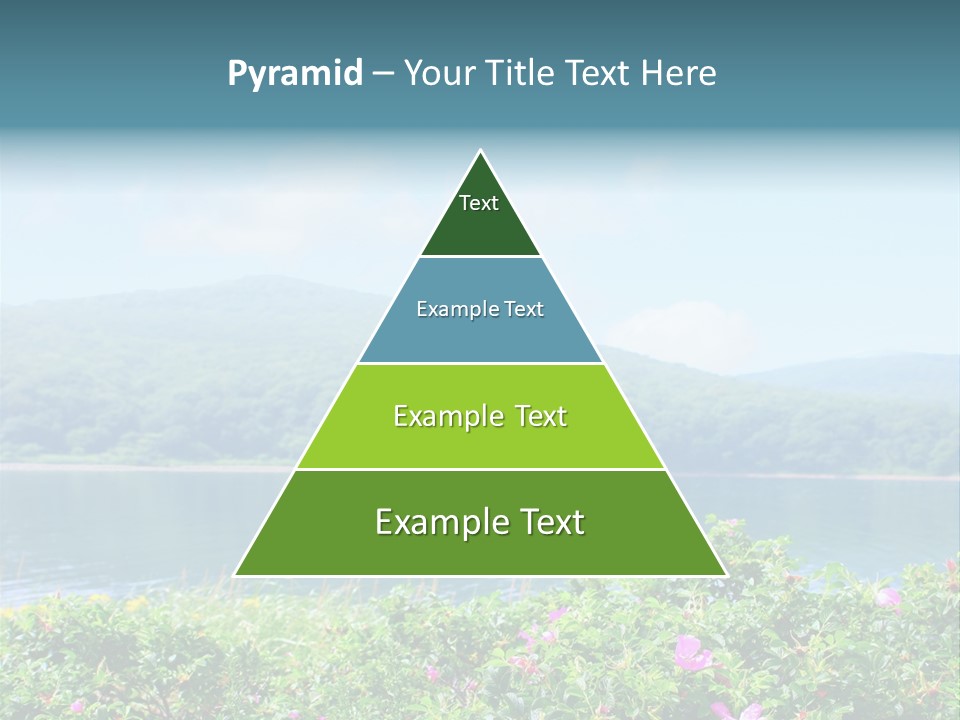 Landscape Green Scene PowerPoint Template