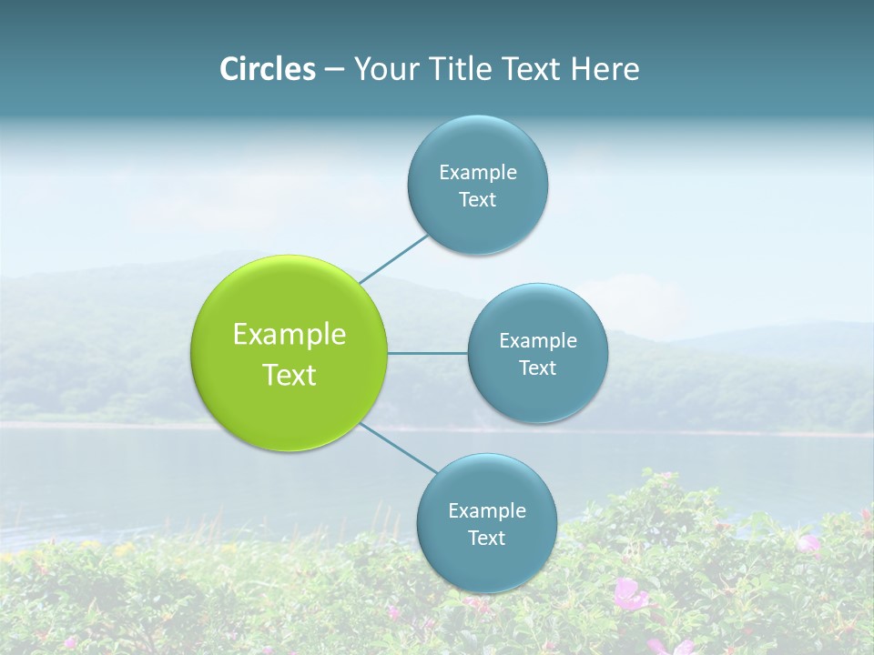 Landscape Green Scene PowerPoint Template
