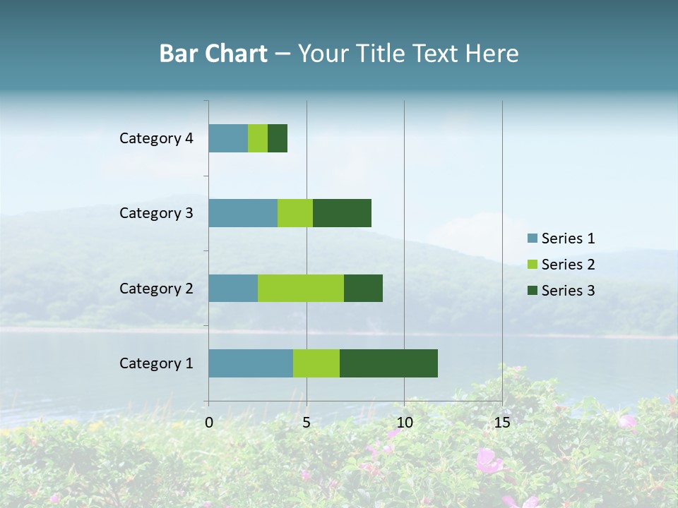 Landscape Green Scene PowerPoint Template