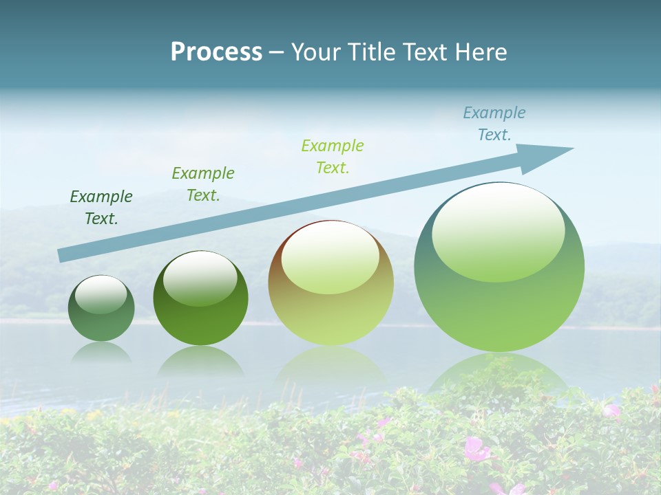 Landscape Green Scene PowerPoint Template