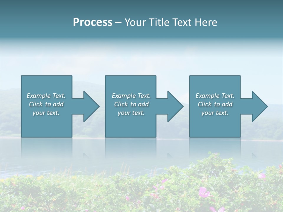 Landscape Green Scene PowerPoint Template