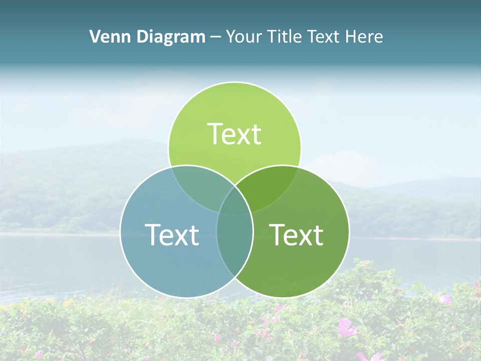 Landscape Green Scene PowerPoint Template