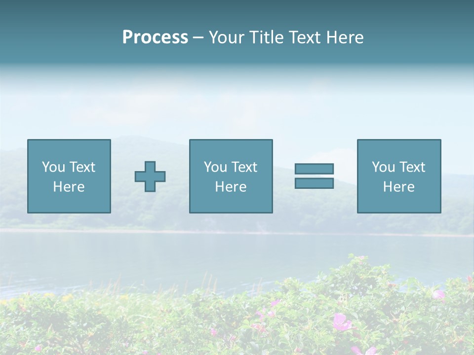 Landscape Green Scene PowerPoint Template