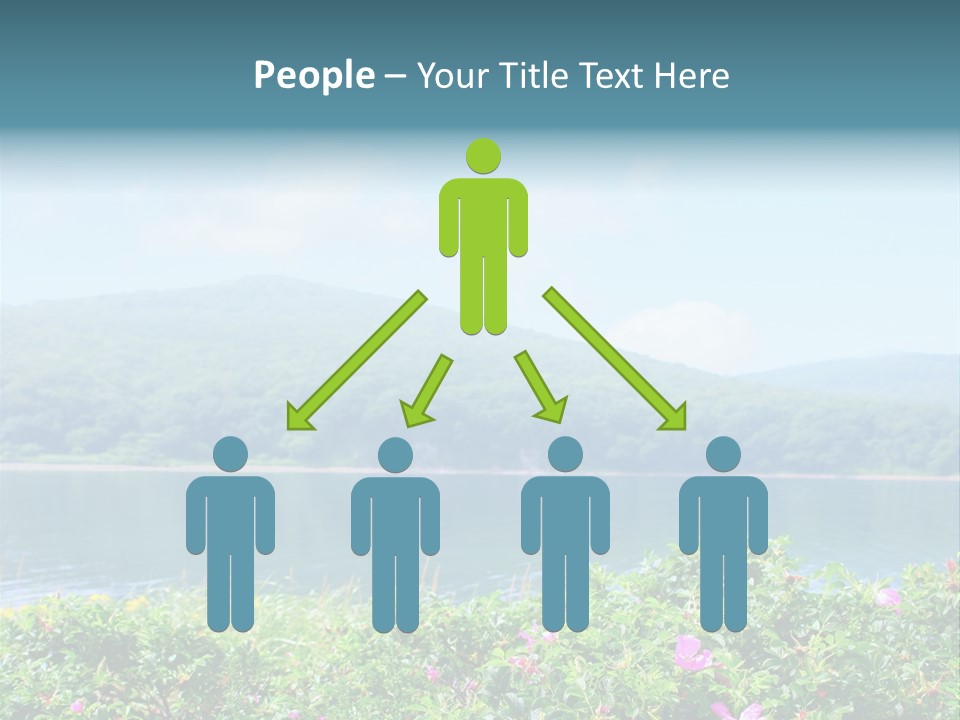 Landscape Green Scene PowerPoint Template