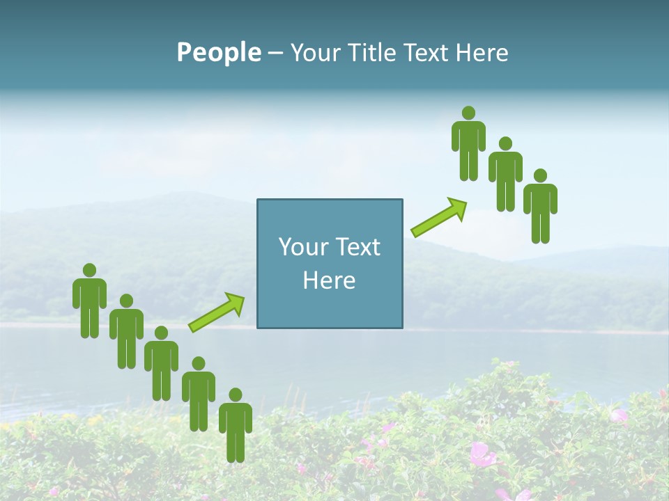 Landscape Green Scene PowerPoint Template