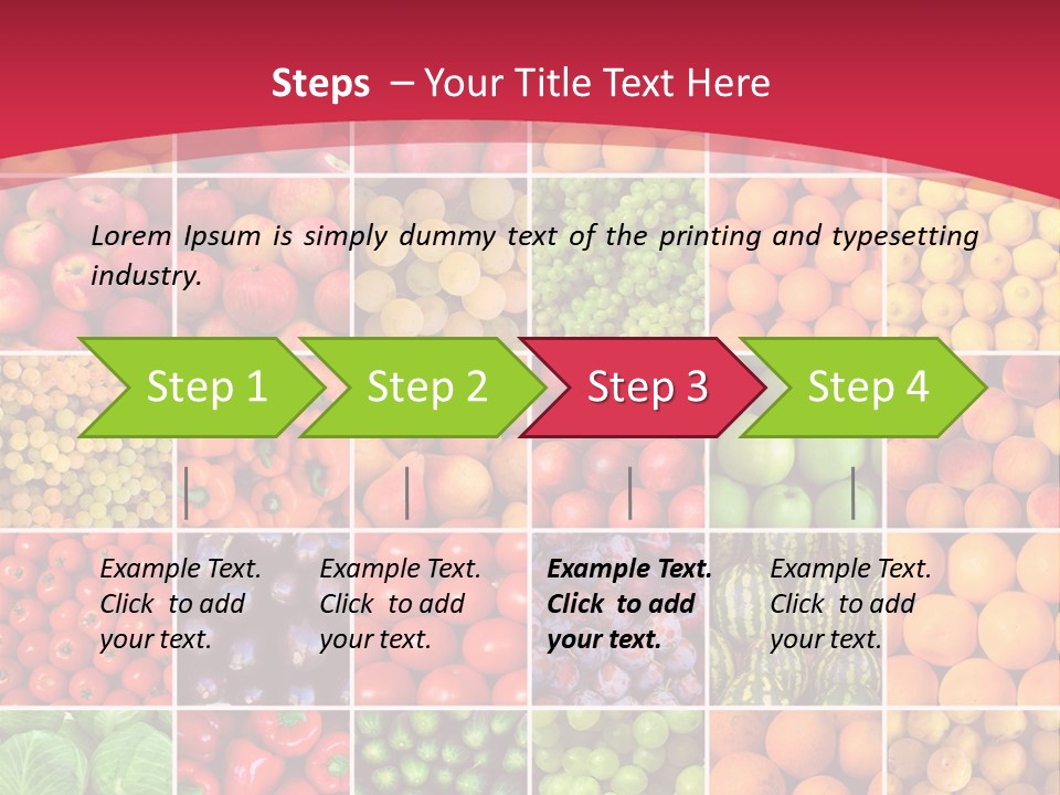 Vegetable Backgrounds PowerPoint Template
