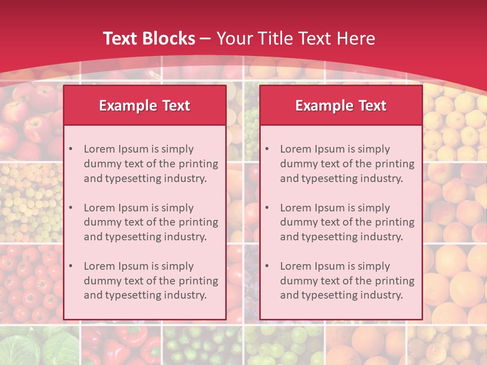 Vegetable Backgrounds PowerPoint Template