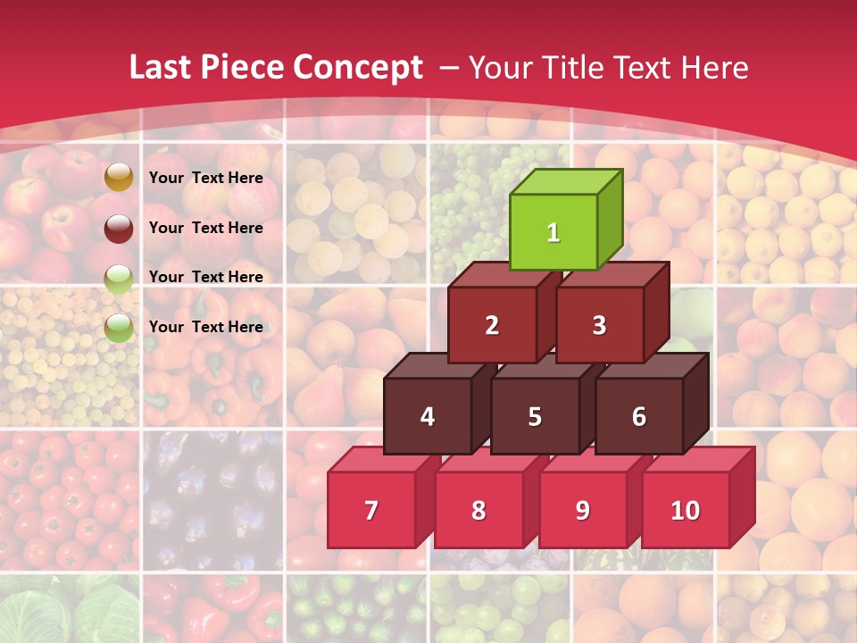 Vegetable Backgrounds PowerPoint Template