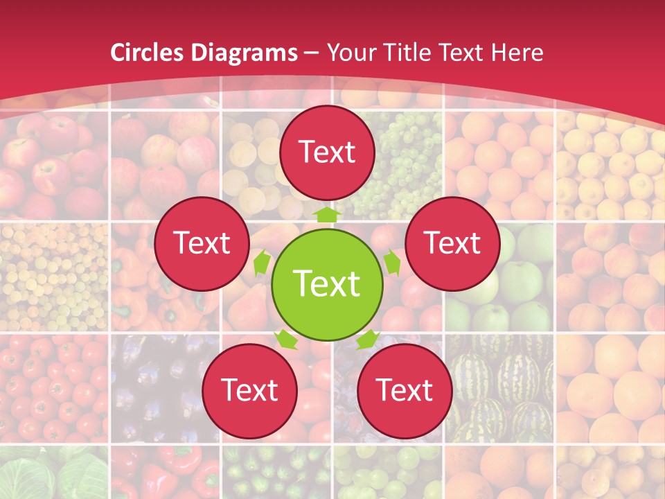 Vegetable Backgrounds PowerPoint Template