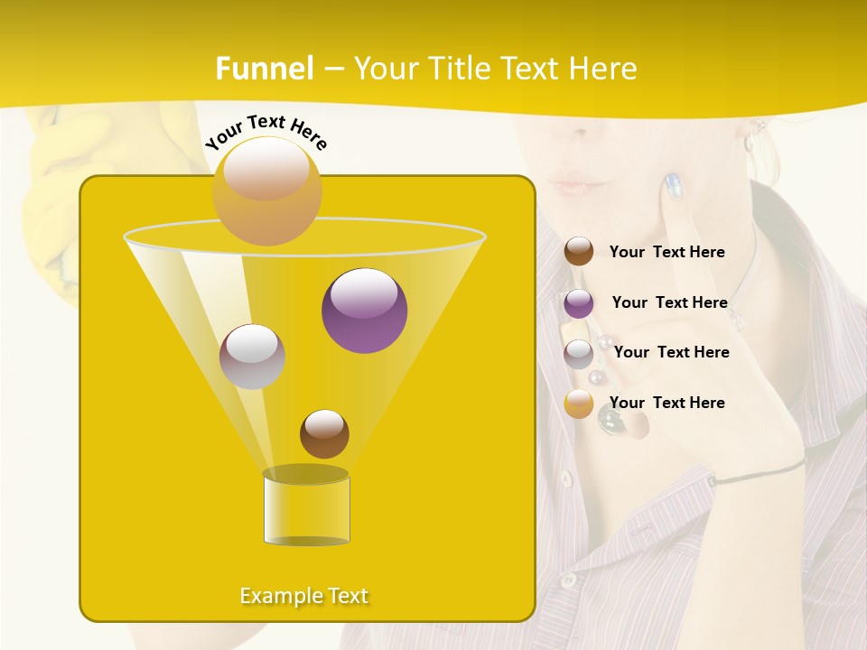 Sponge Responsibility Housewife PowerPoint Template