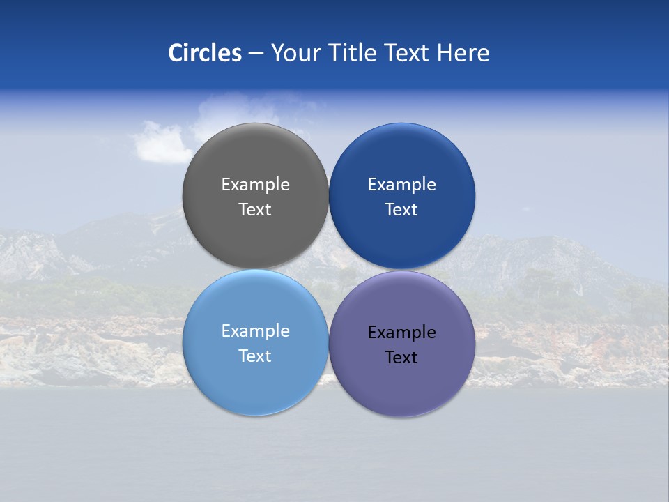 Mountain Ridge Water PowerPoint Template