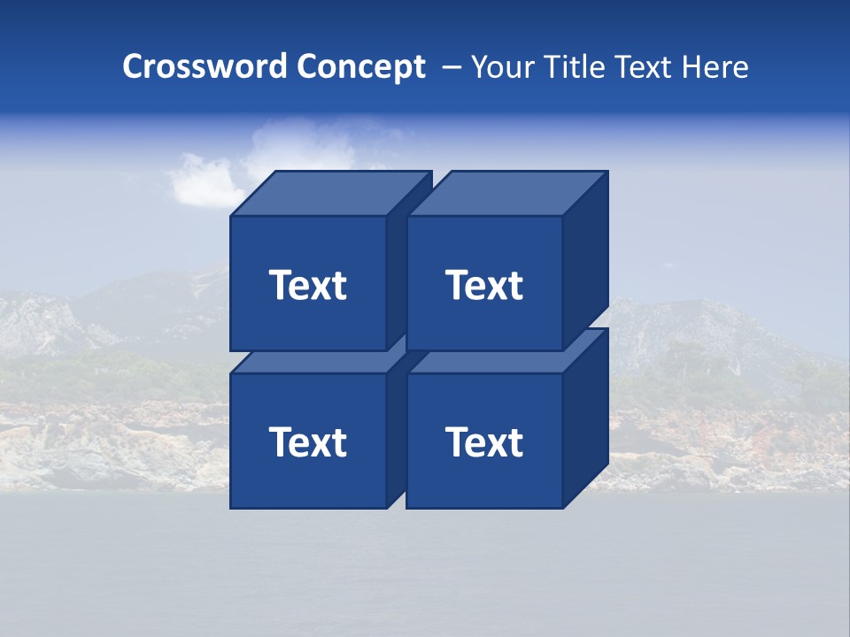 Mountain Ridge Water PowerPoint Template