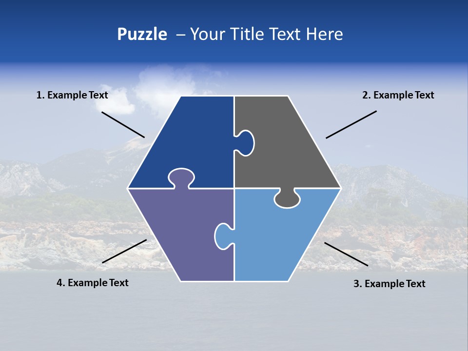 Mountain Ridge Water PowerPoint Template