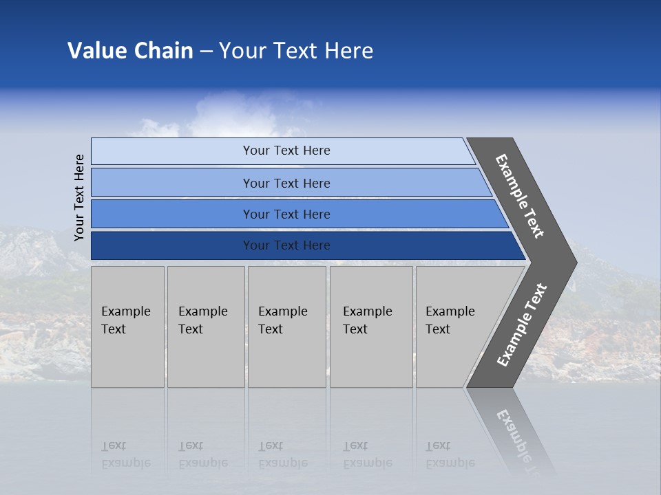 Mountain Ridge Water PowerPoint Template