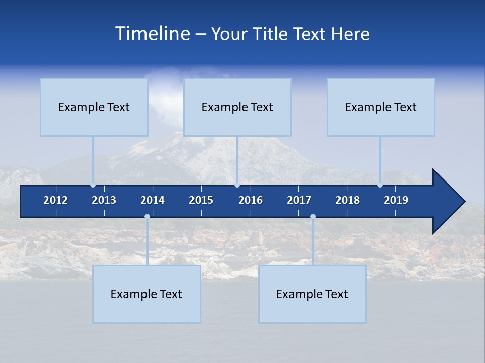 Mountain Ridge Water PowerPoint Template