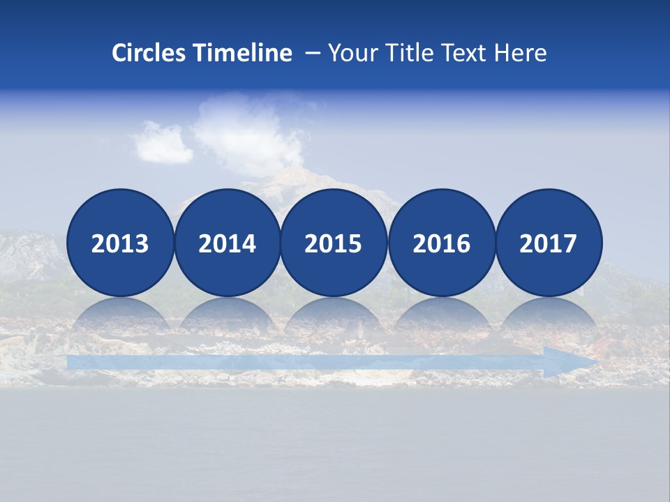 Mountain Ridge Water PowerPoint Template