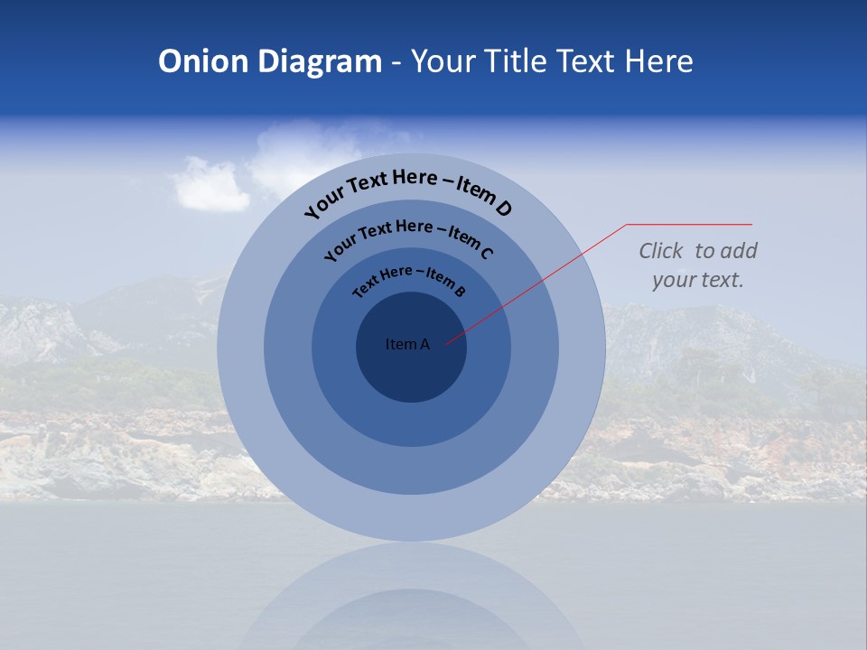 Mountain Ridge Water PowerPoint Template