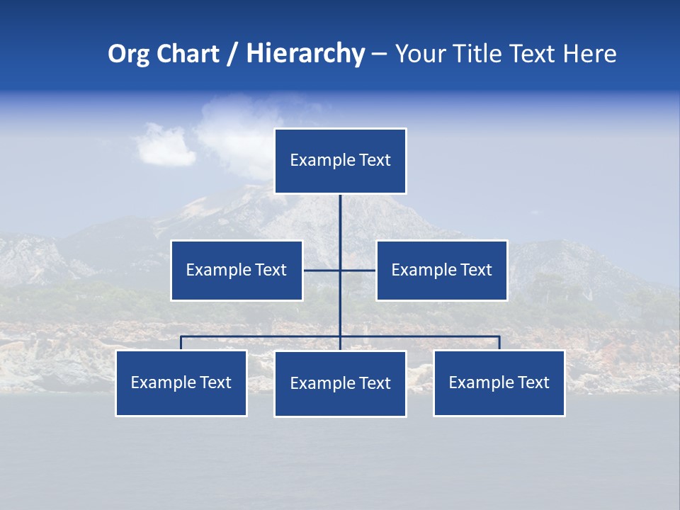 Mountain Ridge Water PowerPoint Template