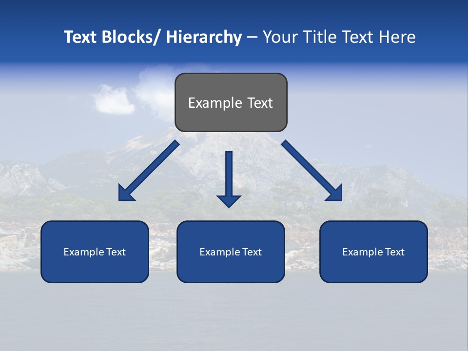 Mountain Ridge Water PowerPoint Template