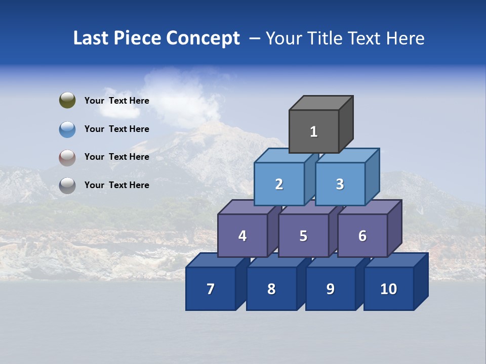 Mountain Ridge Water PowerPoint Template