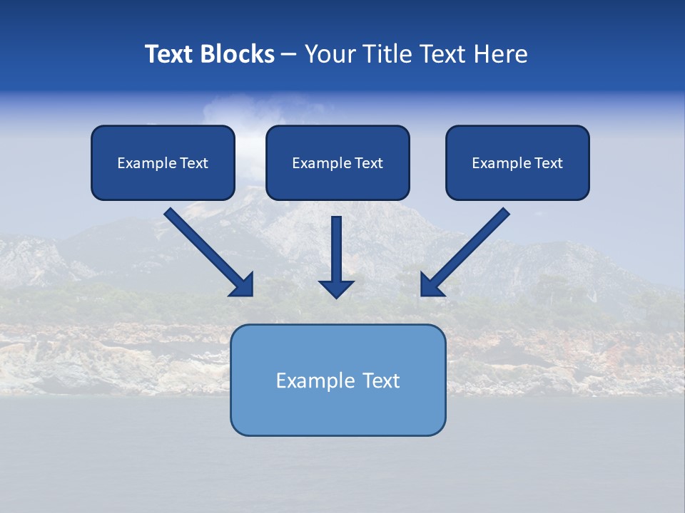 Mountain Ridge Water PowerPoint Template