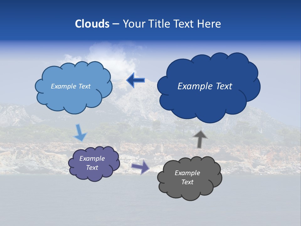 Mountain Ridge Water PowerPoint Template