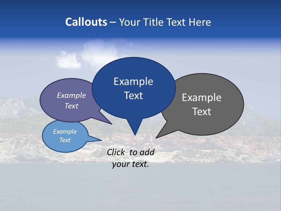Mountain Ridge Water PowerPoint Template