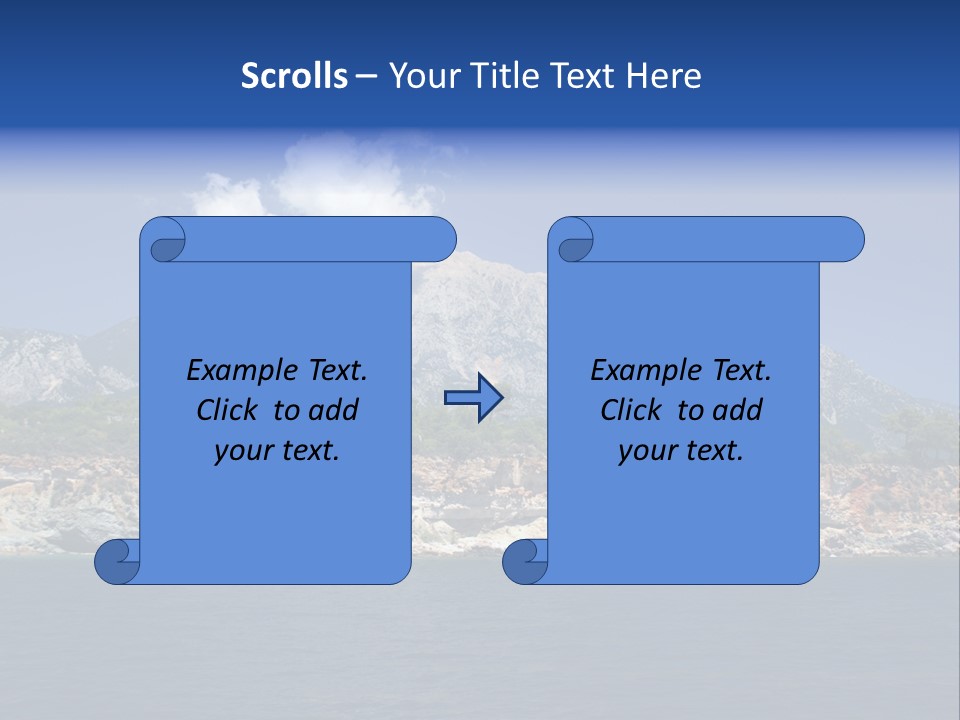 Mountain Ridge Water PowerPoint Template