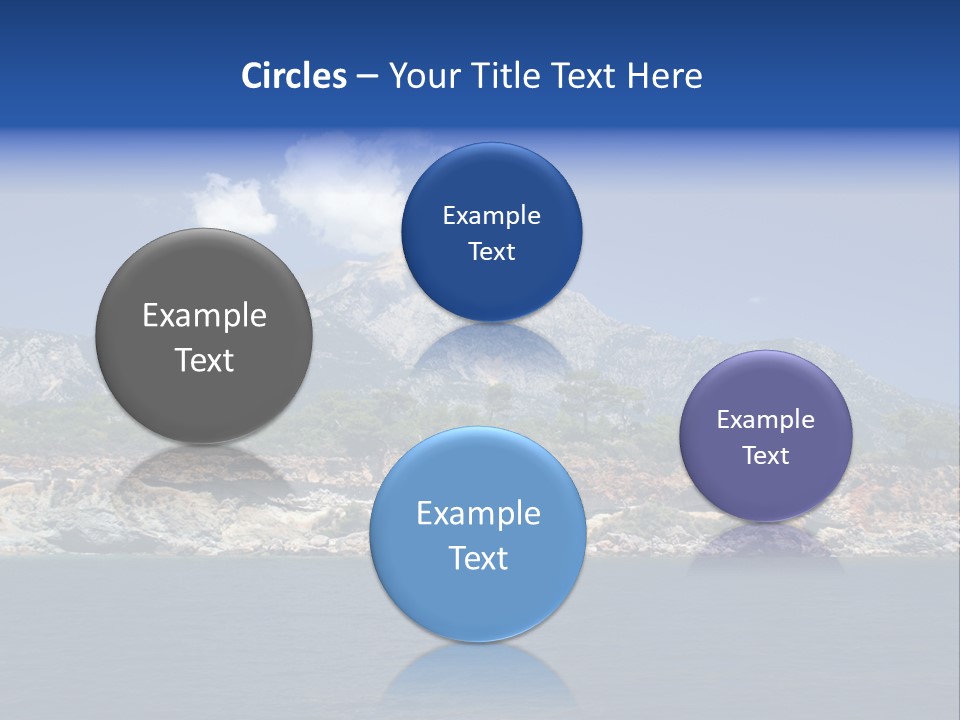 Mountain Ridge Water PowerPoint Template